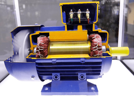 a vfd is used for the motor